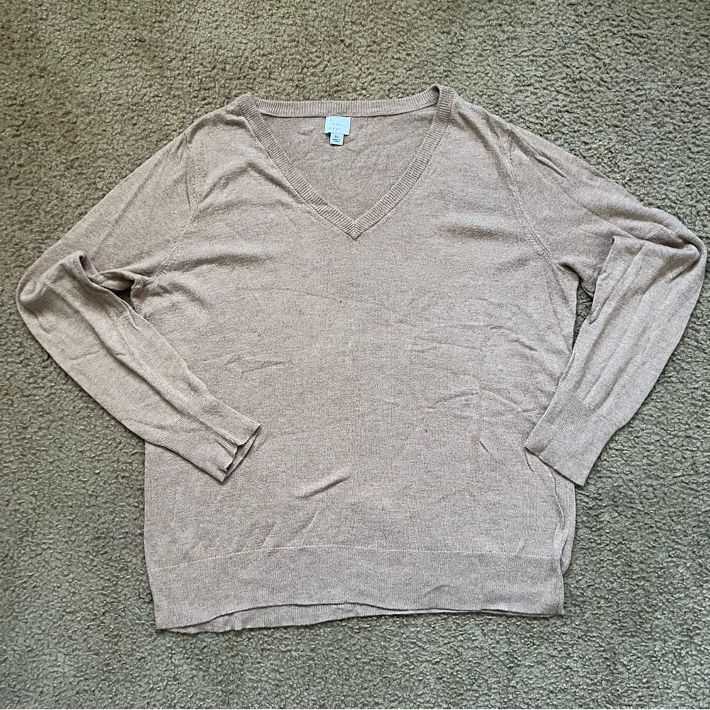 A NEW DAY -BEIGE SWEATER
